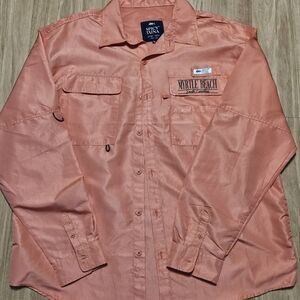 Men's Spicy Tuna Souvenier Fishing Shirt From Myrtle Beach XL Long Sleeve New